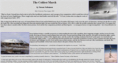 Desktop Screenshot of coldestmarch.com