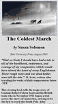 Mobile Screenshot of coldestmarch.com